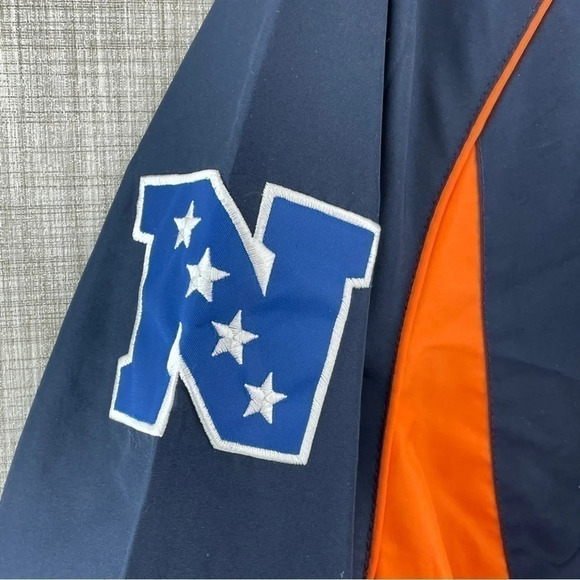 Bears Windbreaker Side 1/2 Zip Elastic Waist Men's M 8584/b - Picture 4 of 10